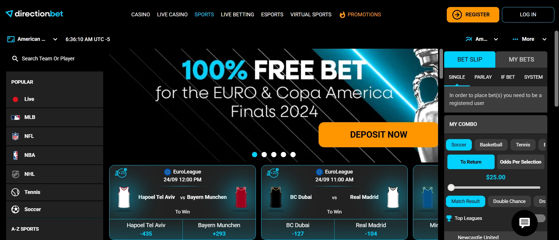 Directionbet zakłady online