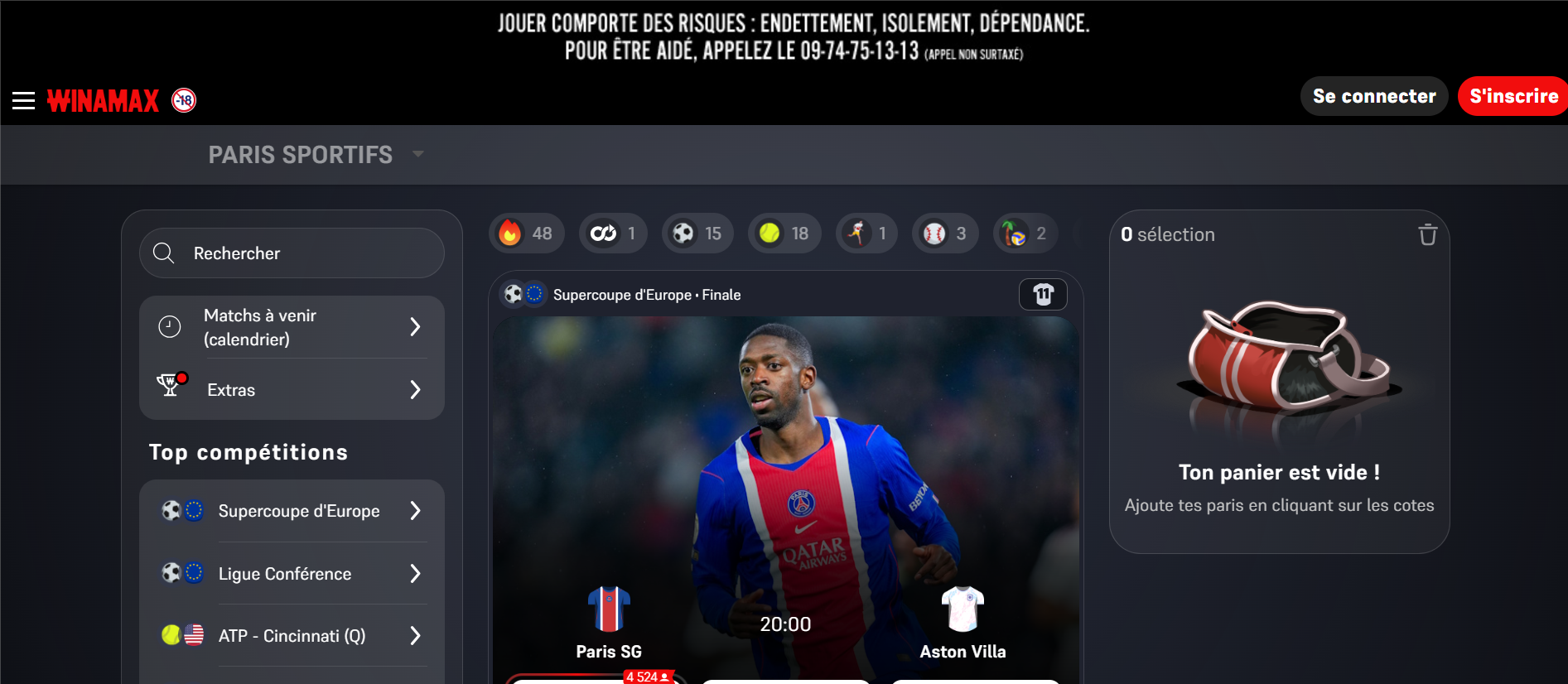 Winamax zakłady online